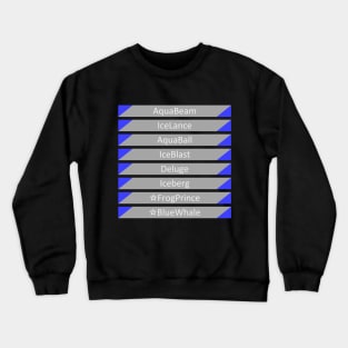 Chrono Cross Blue Element Crewneck Sweatshirt